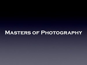 Masters of Photography