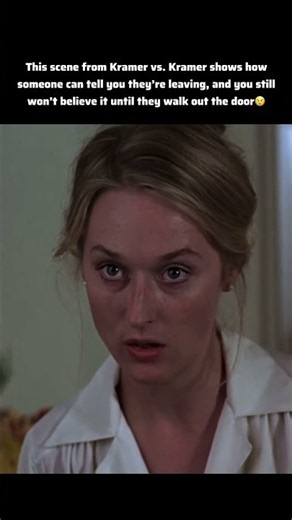 This scene from Kramer vs. Kramer is so hard to watch 😢 | 🎥: Kramer Vs. Kramer (1979)🔥⚡️