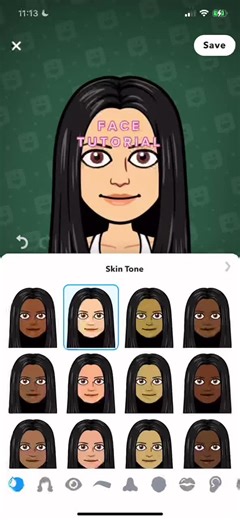 my face tutorial! 💕 #tutorial #bitmoji #outfits #face #me #makeup #tut #snapchat #inspo #cute #virall #fypシ #easy