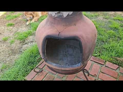 Chimnea tip to prevent the bottom from falling out.
