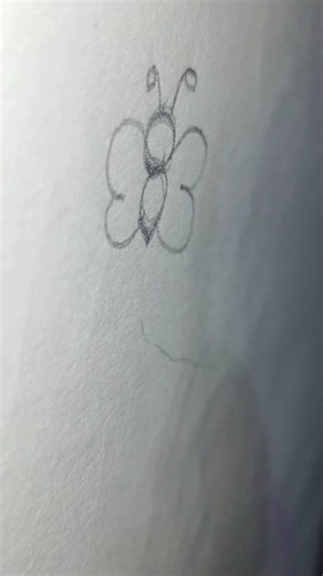 easy simple butterfly drawing short ###_____##__video artist 124