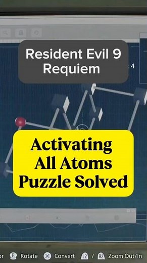 Resident Evil 9 ACTIVATING ALL ATOMS PUZZLE — FAST SOLUTION! | RE9