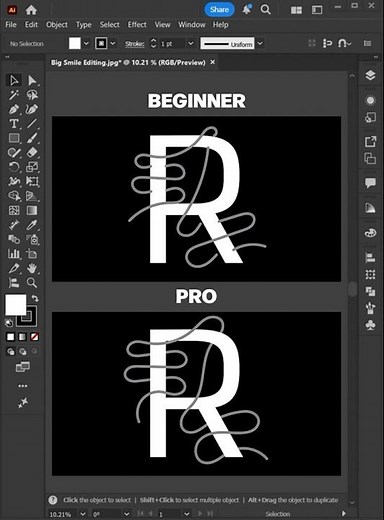 Adobe Illustrator 2026: Tips to Combine a Line with Text Using the Intertwine Tool!