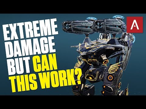 🔴 War Robots Ultimate Ao Ming with NEW Huginn Weapons – The Ultimate Glass Cannon