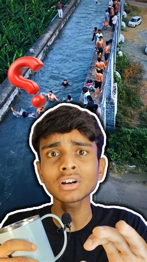 "Water flow over the roads"