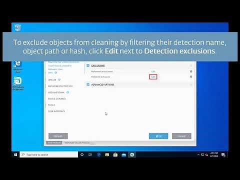 Tutorial Exclude Files or Folders from Scanning in ESET Windows Home Products