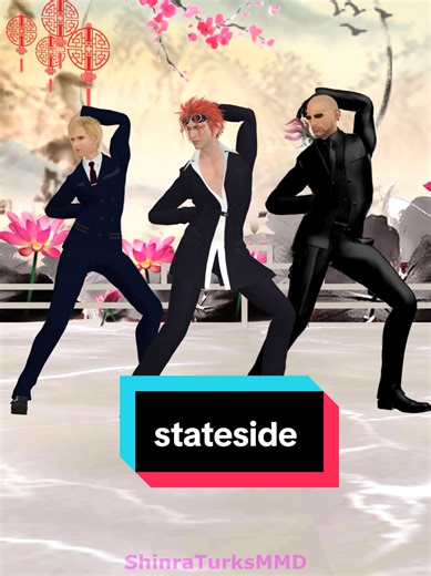 Reno, Rude, and Elena from Final Fantasy 7 Rebirth dance to Pinkpantheress and Zara Larsson's Stateside #dancechallenge #ff7 #ffvii #ff7remake