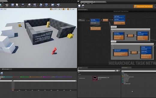 UE4/5插件 – 智能分层任务网络规划 Hierarchical Task Network Planning AI