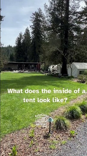 AutoCamp Sonoma aka AutoCamp Russian River - tents and lawn location