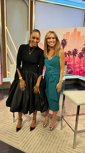 New York Live on Instagram: "Tia Mowry talks about her relationship with her twin sister Tamera and addresses recent headlines. Learn all about Tia’s new reality show, “My Next Act,” by visiting the link in our bio. #NewYorkLiveTV #TiaMowry #MyNextAct"