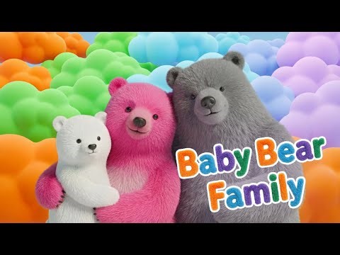 Baby Bear Stomp! 🐻 The Bear Family Song | Animal Dance & Nursery Rhymes