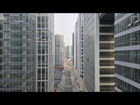 덕은 전용25평 사무실 임대 | 아이에스비즈타워센트럴 1차 A동 중고층 코너 동향 베란다 길 이쁜 빌딩숲뷰 중형 업무공간 현장 실사