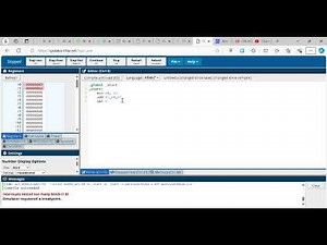 CPUlator ARMv7 System SimulatorQ