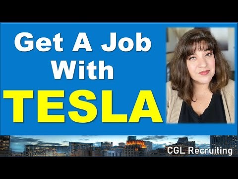 How To Get A Job With Tesla