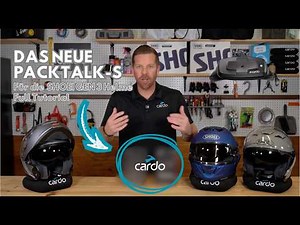 For SHOEI Gen 3 helmets... 🤯 / The brand new PACKTALK-S / Full tutorial in German