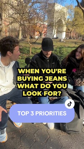 What are your top 3 priorities when it comes to buying jeans? #interview #mensfashion #jeans #theperfectjean