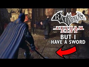 Batman with a Sword?