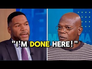 Samuel L Jackson EXPLODES On Good Morning America After Heated Confrontation With Michael Strahan.