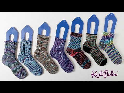 Knit Picks Sock Blocker Product Demo