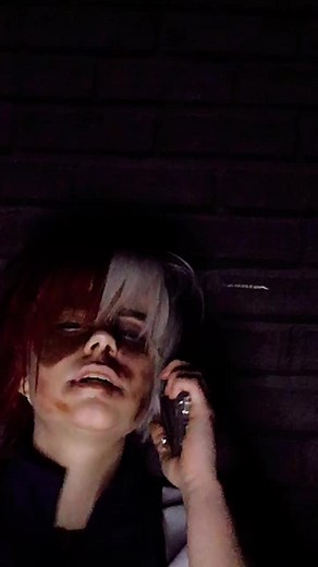 #POV he finally calls the heroes... #shototodorokicosplay #shotocosplay #angst #todorokicosplay #bnha #mha #shoto #todoroki #cosplayer #anime #fyp