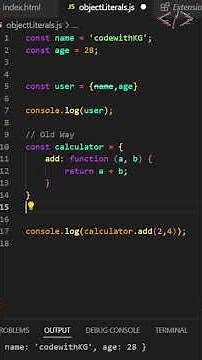 😳 The Easiest Way to Create Objects in JavaScript #coding