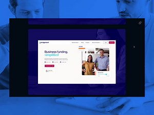 WebGL warp effect - Awwwards
