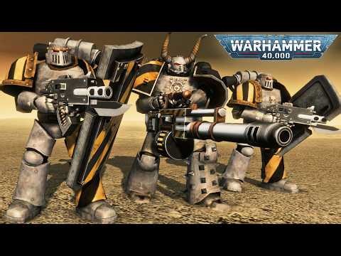 TRENCH WARFARE EVOLVED! Iron Warriors Siege T'au Positions - Men of War: Warhammer 40k Mod (4K)