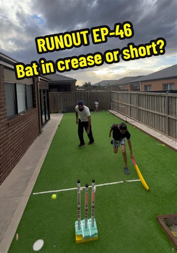 Controversial Run Out - Is the Bat in the Crease?