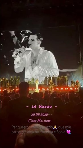 Achille Lauro - 16 Marzo Live at Circo Massimo 29.06.2025 ‪@AchilleLauro‬ #achillelauro