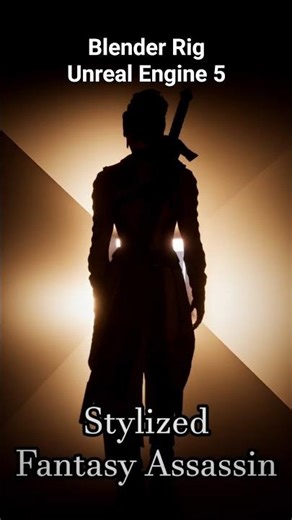 Fantasy Assassin Unreal Engine 5 - Face Motion Capture + Rig