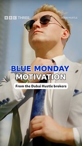 Blue Monday who? Posi vibes only ✌️ #BlueMonday #DubaiHustle #iPlayer #MotivationalQuotes #Dubai #EstateAgents | BBC Three