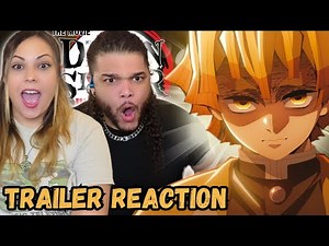 ZENITSU vs. KAIGAKU TRAILER (REACTION)⚡ | Demon Slayer Infinity Castle