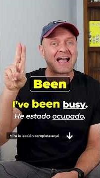 CASI todas las frases en inglés usan estas 3 palabras (Be, Been, Being) | Aprende a usarlas