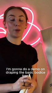 When I teach the Patternmaking Masterclass, I always do a demo to show exactly how we end up at the basic block shape. It's not always intuitive, but seeing where we're going helps with understanding the steps to get there! New episode is out tomrorow on YouTube - make sure to subscribe and download my PDF guide, you'll want it to follow along tomorrow's step by step! | Emma Rubinson