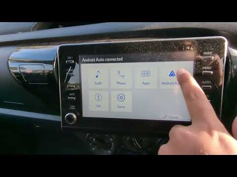 Connect android auto on Toyota Hilux | AN120/AN130