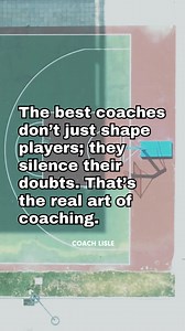 Great coaching is not just strategy—it’s connection. Knowing when to push and when to pause is what makes the difference. | Matt Lisle