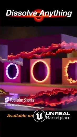 Dissolve Transclucent and Masked Materials in Unreal Engine 5 #unrealengine #dissolve #niagara