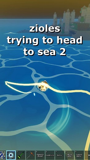 Admin Heading to Sea 2 in Blox Fruits Roblox