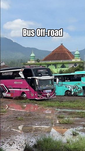 Bus Off-road 😱 #bus #automobile #offroad