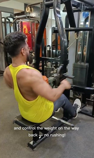 Seated Row Machine Proper Form | Build a Strong Back Fast