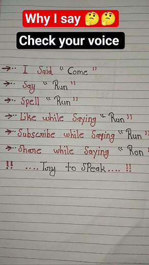 check your voice #fun #art #writing #english #song #trending #creative