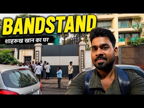 Bandstand Mumbai | Shahrukh Khan’s House Mannat | Mumbai Travel Vlog