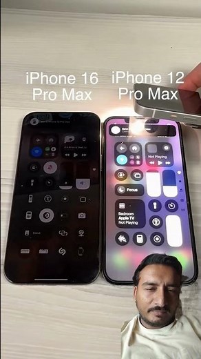 iPhone 12 Pro Max vs 16 Pro Max Brightness Test! 🔥 Which One Wins?