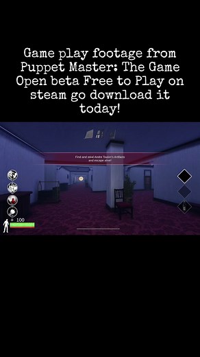 Game play footage of Puppet Master: The Game! The open beta went live March 1st and it is free to play go download it today!! @fullmoonempire #puppetmaster #horror #horrorgames #videogames #fullmoonfeatures #fullmoonempire #multiplayer #puppetmasterthegame #steam #asymmetricalmultiplayer #octobergames #beta #newgame #openbeta #multiplayergames