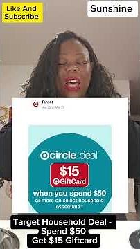 Target Store Weekly Ad 03/22 - 03/28 Shopwithme Household Deal Spend $50 Get $15 Gift Card Is Back.