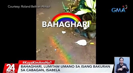 Why is a rainbow curved? Kuya Kim answers