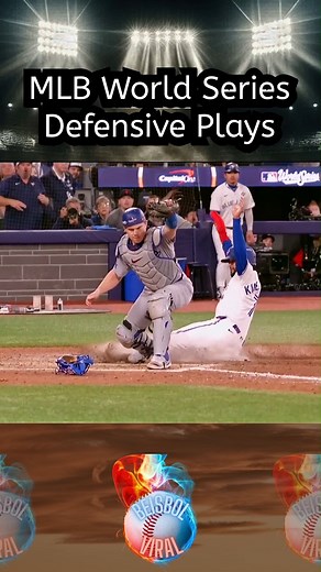 110K views · 1.4K reactions | mlb world series defensive plays #baseballlife #mlb #baseball #beisbol | Beisbol Viral | Facebook