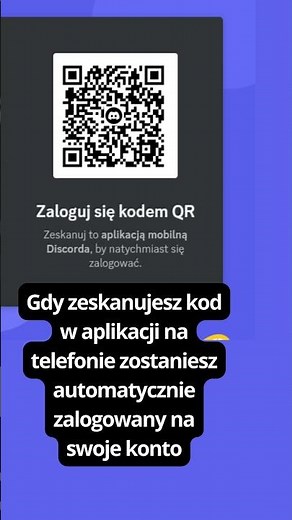 Login with QR code