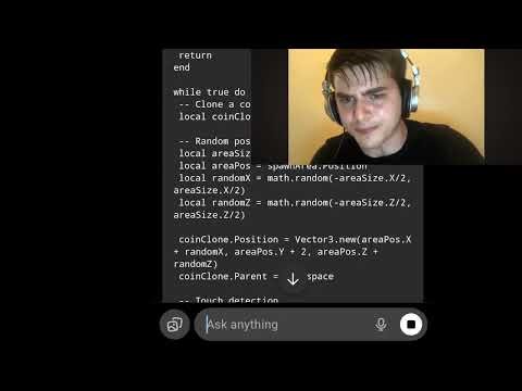 Making a roblox game BUT USING SCRIPTS FROM AI [Powered by ChatGPT] (Coin Collecting Simulator- CCS