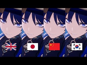 Wanderer Obtains his Anemo Vision & says "DIE!" Cutscene (In 4 Languages)